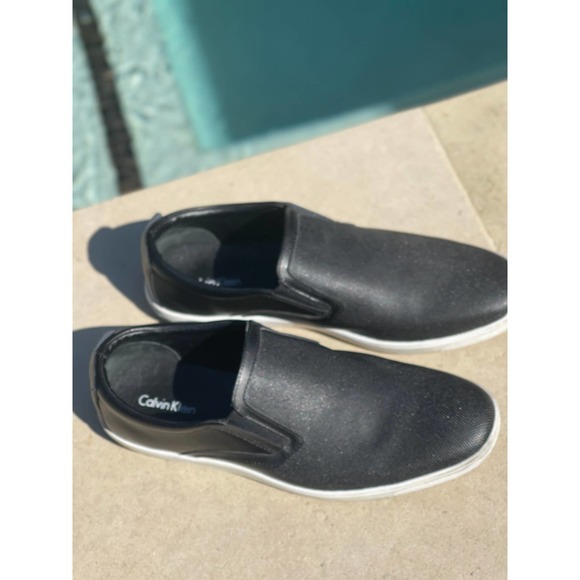 Calvin Klein Black Men's Loafers - Size 11 - Picture 3 of 6